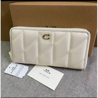 コーチ(COACH)の新品  COACH  長財布  レザー(財布)