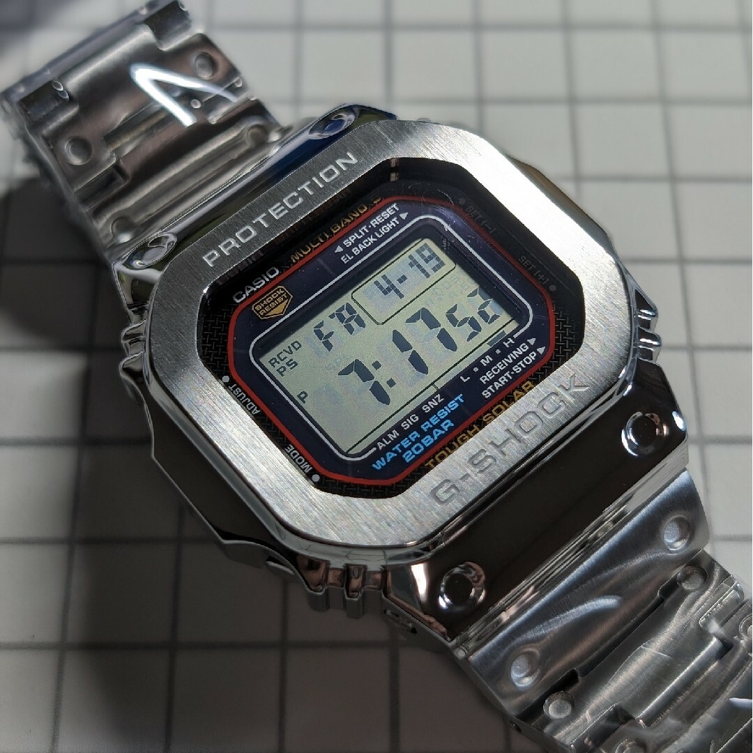 G-SHOCK(ジーショック)のG-SHOCK GWM5610 電波ソーラー フルメタル メンズの時計(腕時計(デジタル))の商品写真