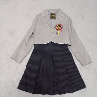 レピピアルマリオ(repipi armario)のレピピアルマリオ　ジャケット　Ｖネックジャンスカ　セット　金ボタン　卒服　M(ドレス/フォーマル)