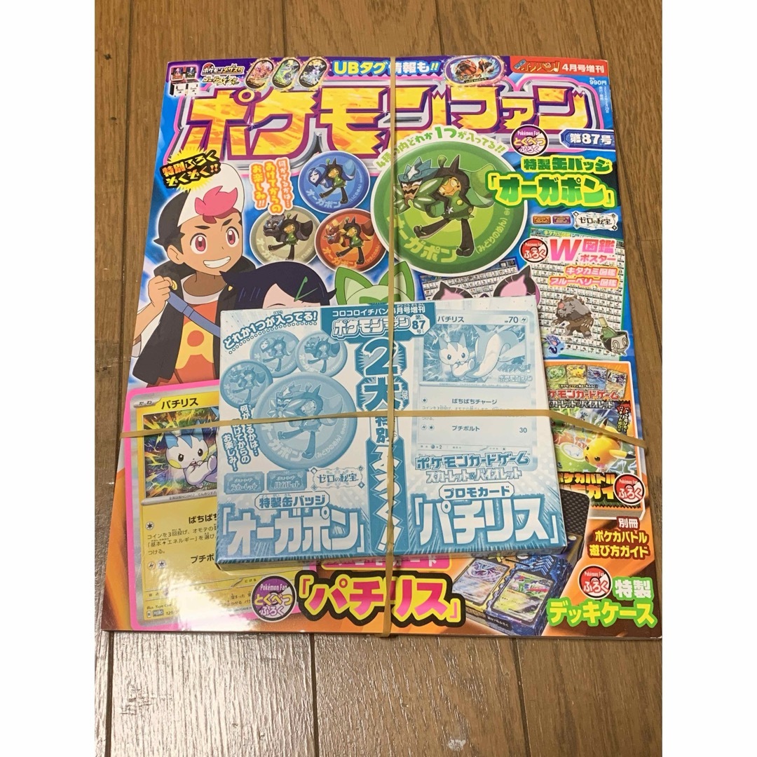 ポケモン(ポケモン)のポケモンファン第87号 付録付き エンタメ/ホビーのおもちゃ/ぬいぐるみ(キャラクターグッズ)の商品写真