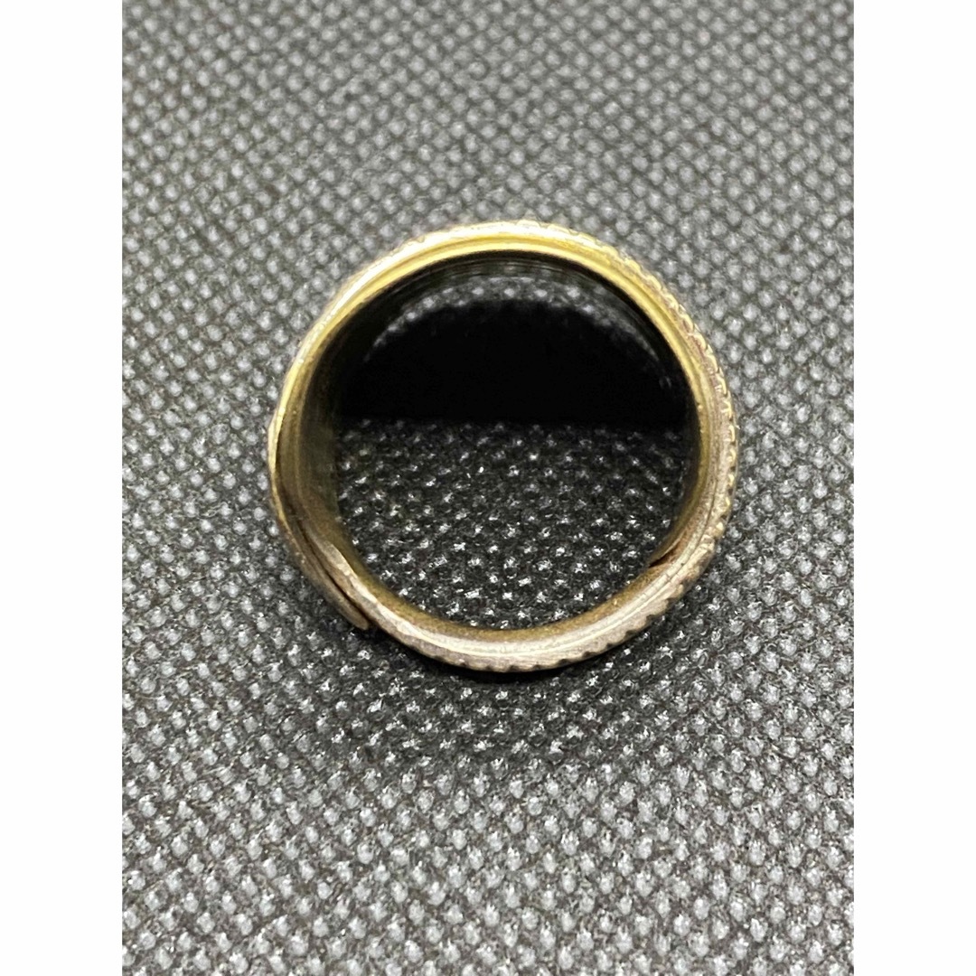 アンティーク リング スプーンリング 18号 調節可 デューイ 海軍 4575 メンズのアクセサリー(リング(指輪))の商品写真