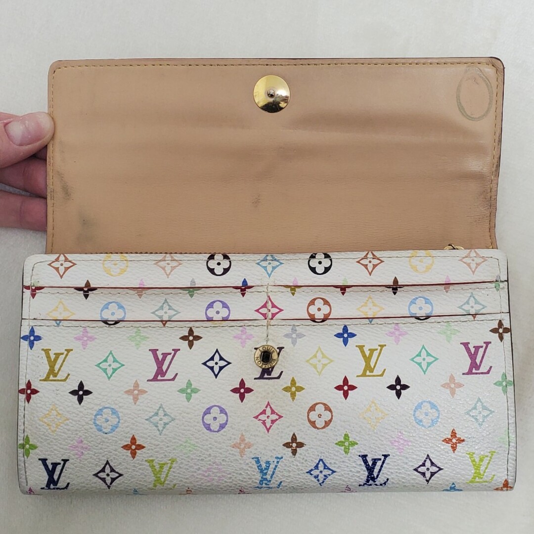 LOUIS VUITTON(ルイヴィトン)のヴィトン マルチカラー 財布 長財布 レディースのファッション小物(財布)の商品写真