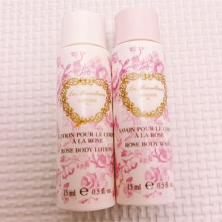 レメルヴェイユーズラデュレ(Les Merveilleuses LADUREE)の新品ラデュレボディローション＆ボディウォッシュセット(ボディローション/ミルク)