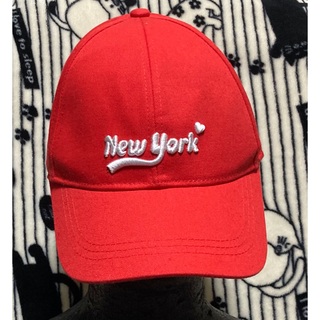 エイチアンドエム(H&M)の春にオススメ♪赤色ローキャップ[H&M エイチアンドエム]キャップ帽子CA(キャップ)