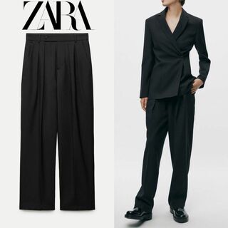 ザラ(ZARA)の16 ZARA ZW COLLECTION ダーツパンツ M(カジュアルパンツ)