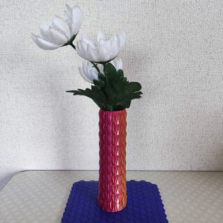 フラワーベース ドライフラワー・造花用　花器　花瓶　色が変わる(花瓶)