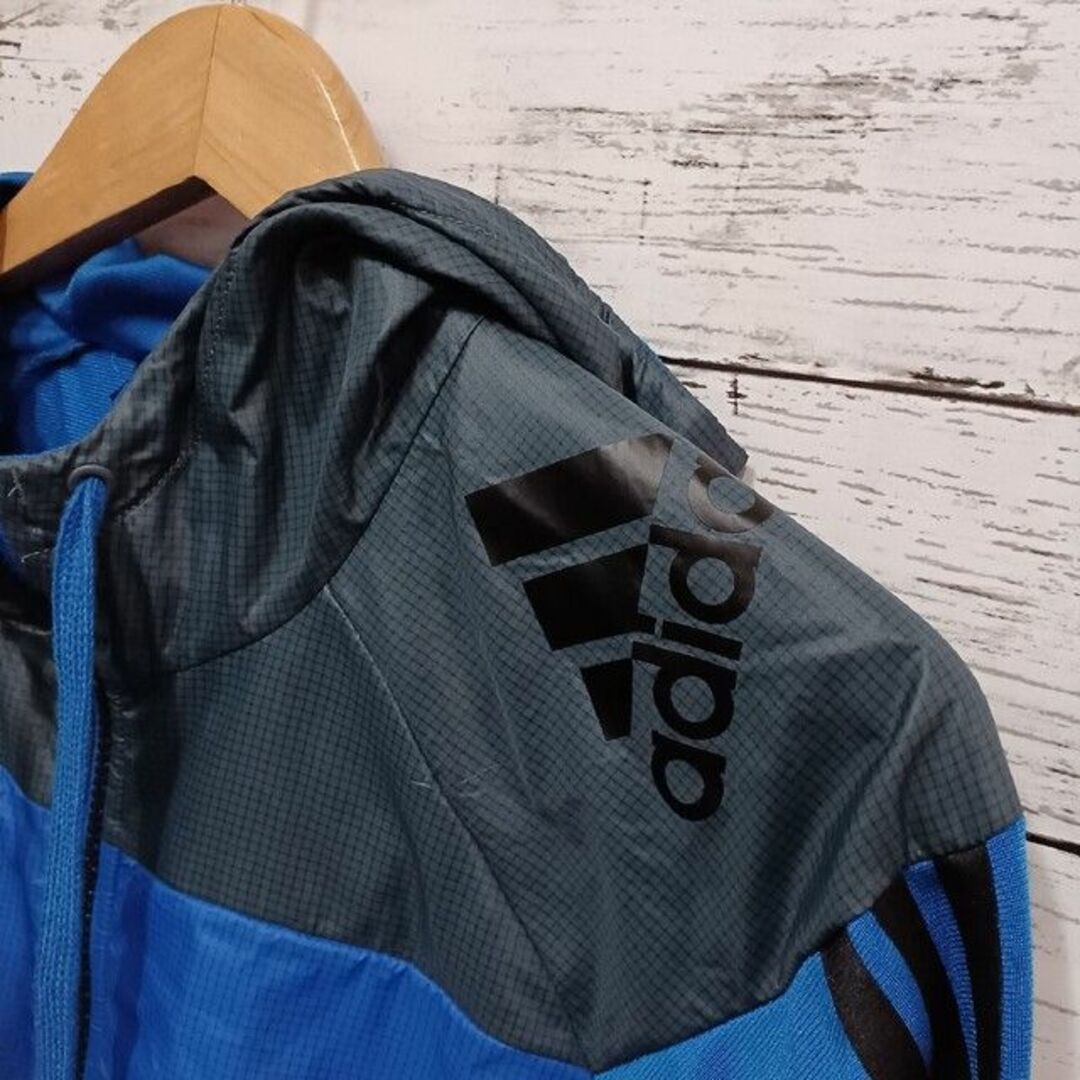 adidas(アディダス)のadidas アディダス メンズウィンドブレーカー L スポーツ アウトドア メンズのジャケット/アウター(ナイロンジャケット)の商品写真