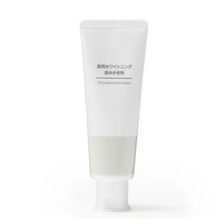 ムジルシリョウヒン(MUJI (無印良品))の無印良品　薬用ホワイトニング歯みがき粉  100g 新品未使用品(歯磨き粉)