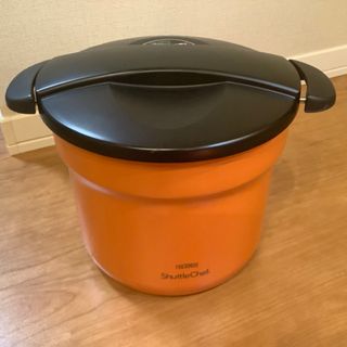 サーモス(THERMOS)のサーモス 真空断熱保温調理器シャトルシェフ KBF-4500 アプリコット(1台(その他)