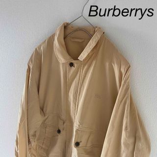 バーバリー(BURBERRY)のBurberrysバーバリーズスウィングトップジャケットベージュメンズ長袖L(ブルゾン)