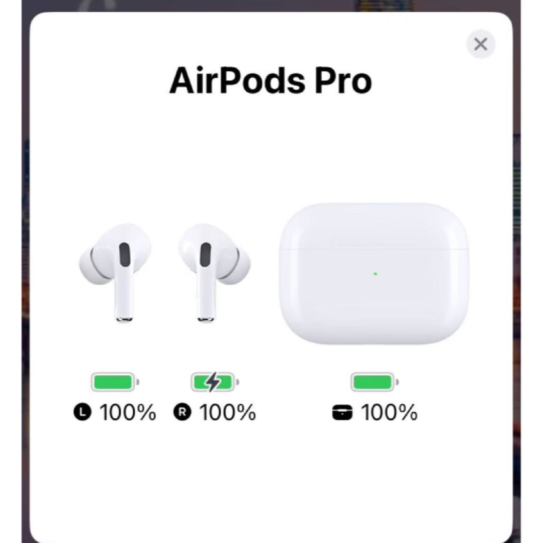 Apple(アップル)のAirPods Pro第一世代/イヤホン/ワイヤレスイヤホン スマホ/家電/カメラのオーディオ機器(ヘッドフォン/イヤフォン)の商品写真