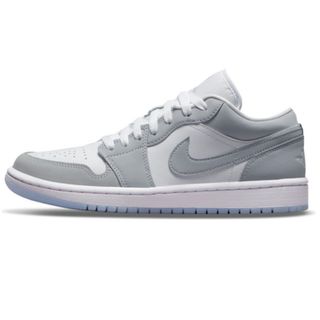 ナイキ(NIKE)のNIKE WMNS AIR JORDAN1 LOWウルフグレー 25センチ(スニーカー)