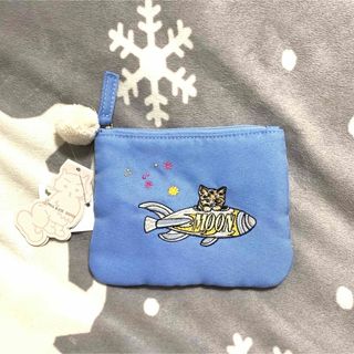 PAUL & JOE SISTER - PAUL & JOE sister 刺繍猫ポーチ　ティッシュポーチ　ロケット