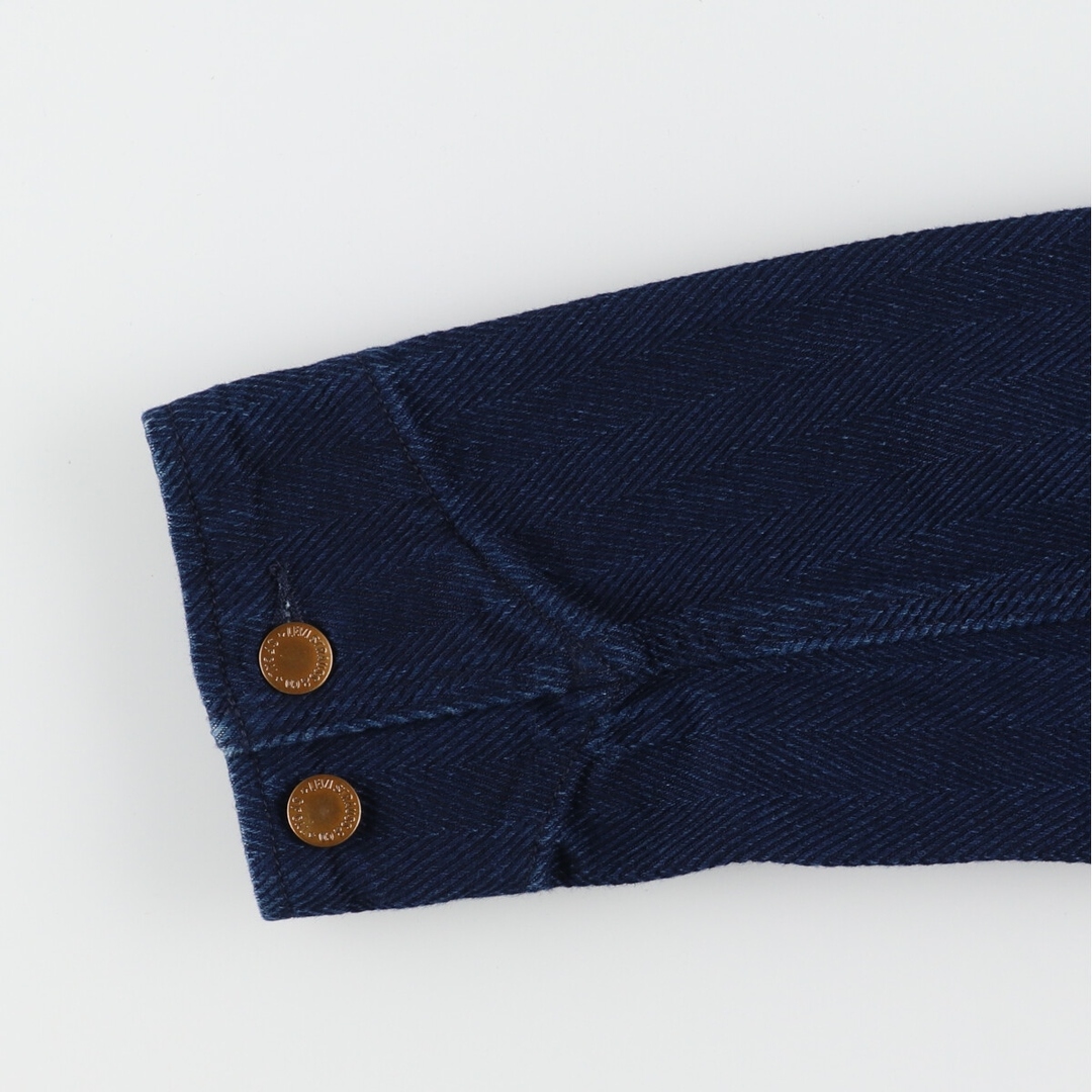 Levi's(リーバイス)の古着 リーバイス Levi's ヘリンボーン コットンジャケット メンズS /eaa412812 メンズのジャケット/アウター(その他)の商品写真