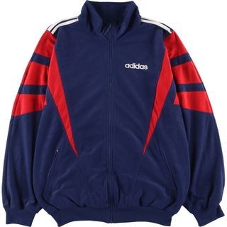 アディダス(adidas)の古着 90年代 アディダス adidas ベロアジャージ トラックジャケット メンズL ヴィンテージ /eaa423023(その他)