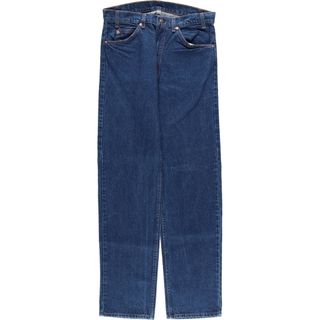 リーバイス(Levi's)の古着 濃紺 90年代 リーバイス Levi's 505 テーパードデニムパンツ USA製 メンズw33 ヴィンテージ /eaa424184(デニム/ジーンズ)