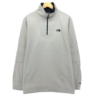 ザノースフェイス(THE NORTH FACE)の古着 90年代 ザノースフェイス THE NORTH FACE ハーフジップスウェットシャツ トレーナー USA製 メンズL ヴィンテージ /eaa422068(スウェット)