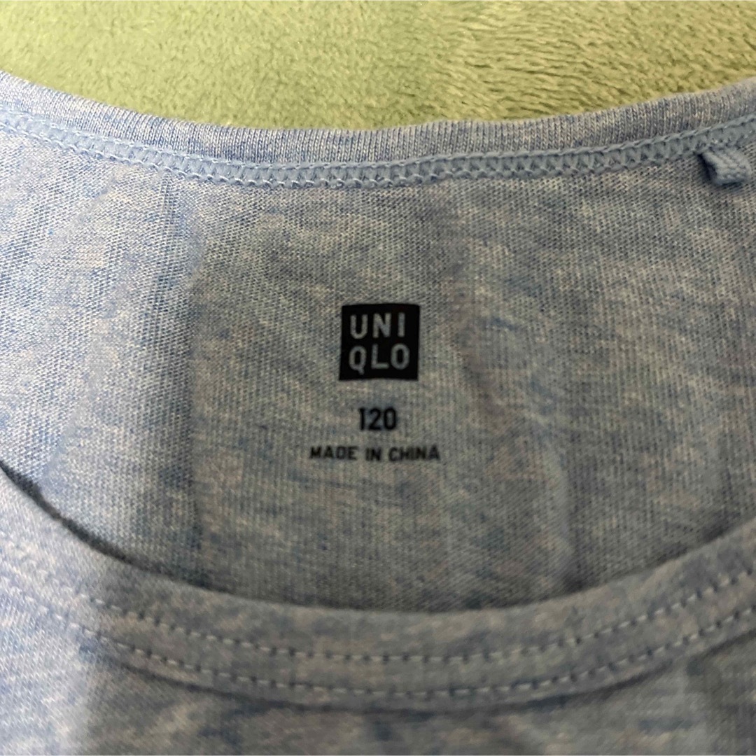 UNIQLO(ユニクロ)のユニクロ　ノースリーブワンピース キッズ/ベビー/マタニティのキッズ服女の子用(90cm~)(ワンピース)の商品写真