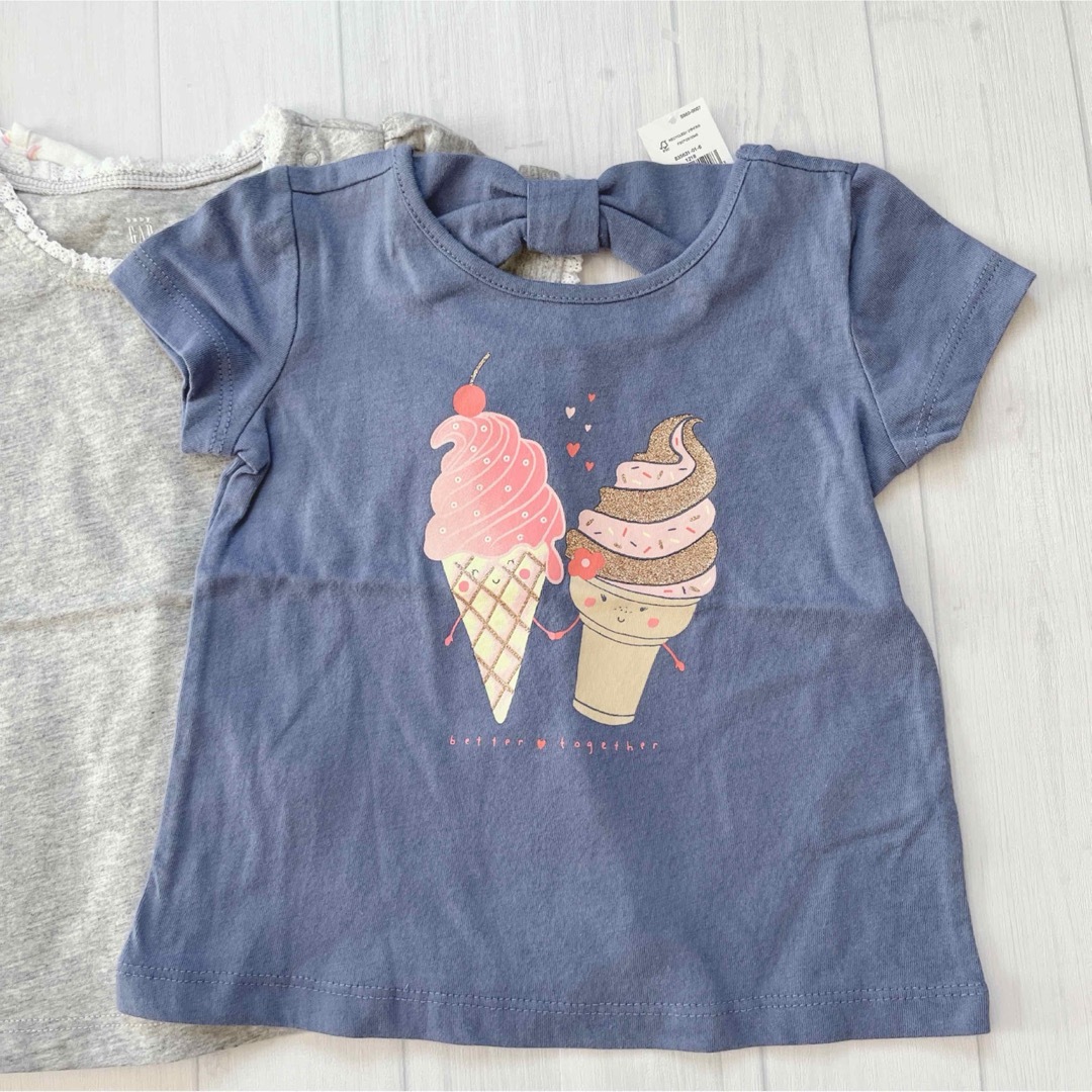 babyGAP(ベビーギャップ)の★baby GAP★  新品  トップス3枚セット  80  ② キッズ/ベビー/マタニティのベビー服(~85cm)(Ｔシャツ)の商品写真