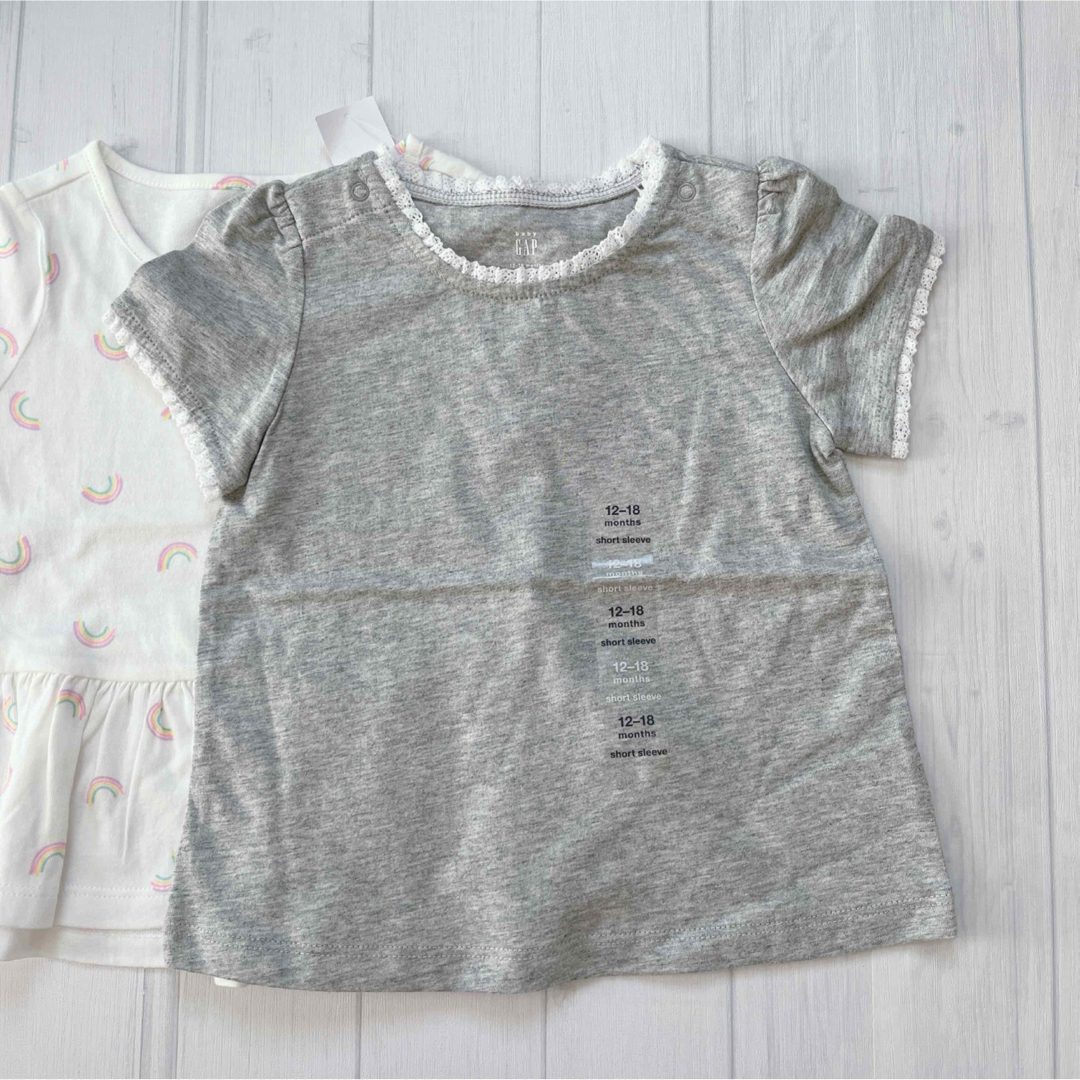 babyGAP(ベビーギャップ)の★baby GAP★  新品  トップス3枚セット  80  ② キッズ/ベビー/マタニティのベビー服(~85cm)(Ｔシャツ)の商品写真