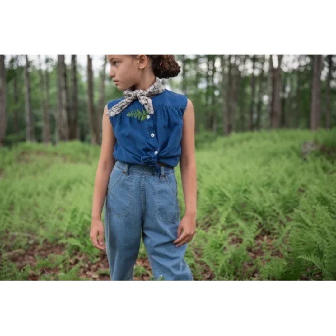 SOOR PLOOM(ソーアプルーム)のsoor ploom☆Nova Jeans☆10y キッズ/ベビー/マタニティのキッズ服女の子用(90cm~)(パンツ/スパッツ)の商品写真