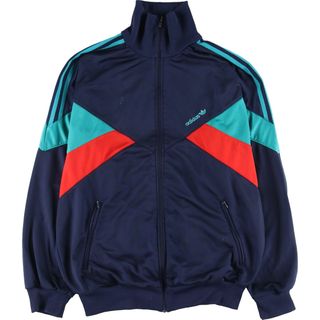 アディダス(adidas)の古着 80年代 アディダス adidas ジャージ トラックジャケット メンズM ヴィンテージ /eaa421097(その他)