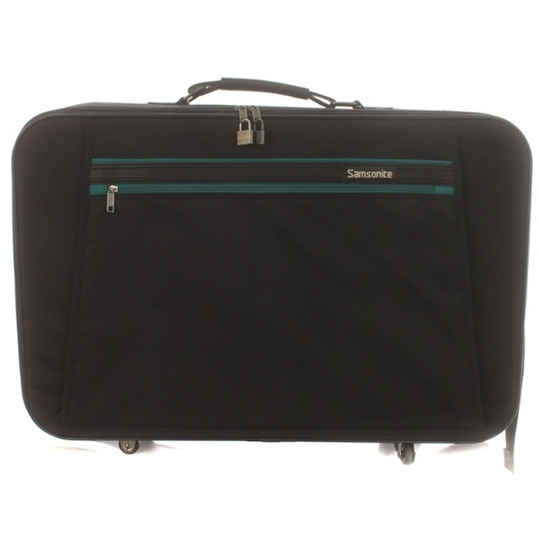 Samsonite(サムソナイト)のサムソナイト Samsonite スーツケース キャリーバッグ ロゴ 4輪 黒 メンズのバッグ(トラベルバッグ/スーツケース)の商品写真