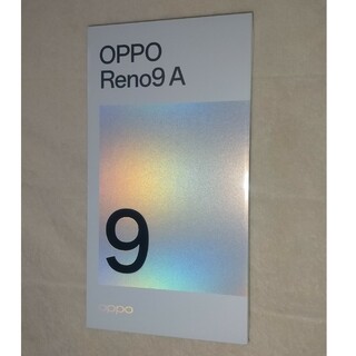 OPPO Reno9 A ナイトブラック  Y!mobileワイモバイル(スマートフォン本体)