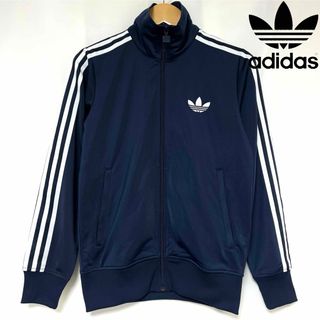 アディダス(adidas)のadidas デカロゴ トラック トップ ジャケット ネイビー　XS(ジャージ)