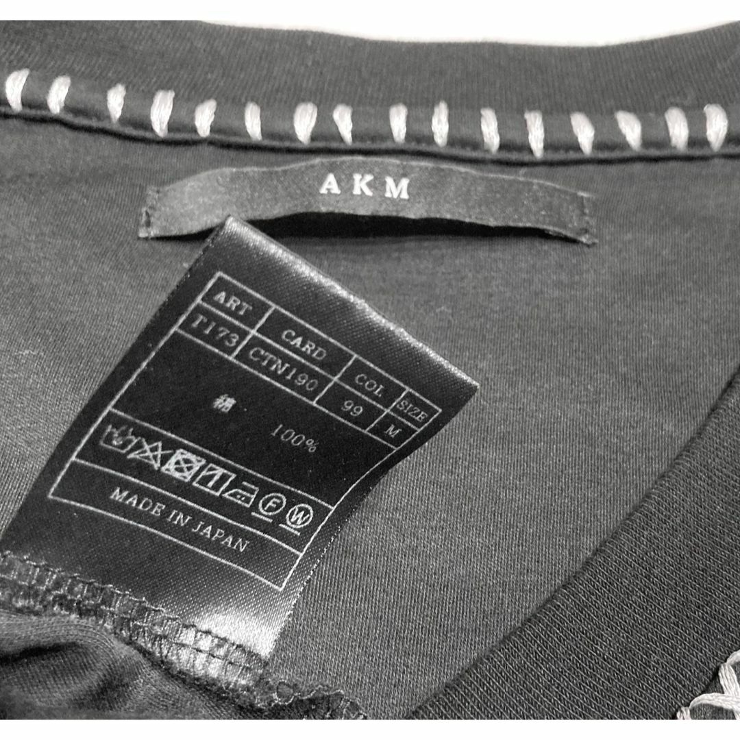 AKM - 一度着2.8万 AKM LEON ハンドステッチ レイヤード シャツ