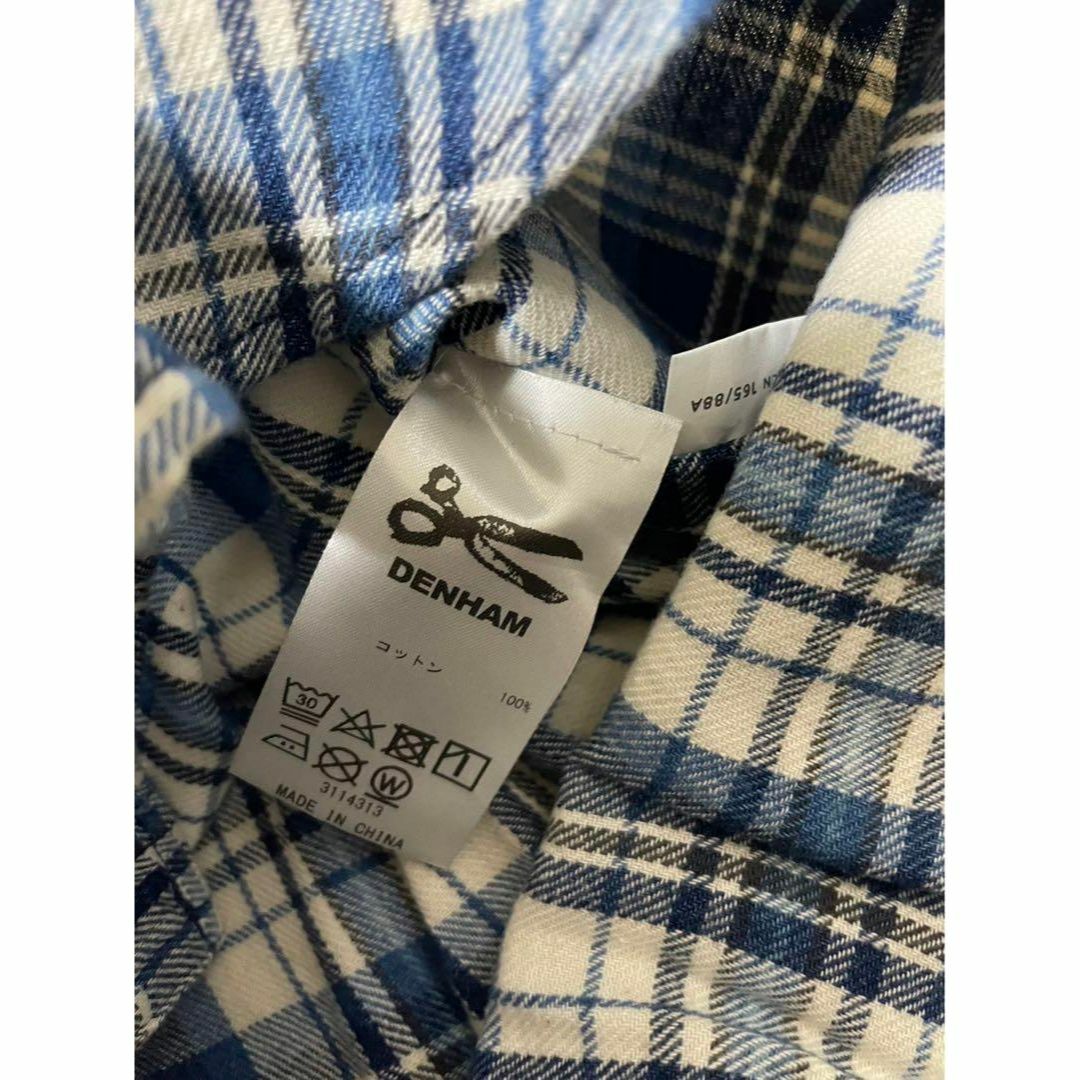 DENHAM - DENHAM デンハム 長袖チェックシャツ EU XSの通販 by DENHAM - DENHAM デンハム 長袖チェックシャツ EU XSの通販 by