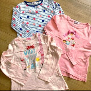 ホットビスケッツ(HOT BISCUITS)のミキハウス ホットビスケッツ 女の子 110cm ロンＴ まとめ売り 長袖(Tシャツ/カットソー)