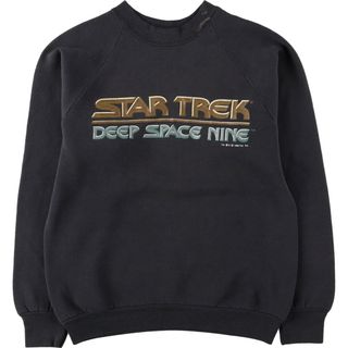 フルーツオブザルーム(FRUIT OF THE LOOM)の古着 90年代 フルーツオブザルーム FRUIT OF THE LOOM STAR TREK スタートレック ムービー スウェットシャツトレーナー メンズS ヴィンテージ /eaa422362(スウェット)