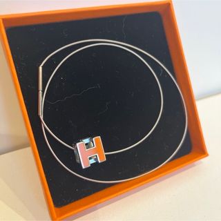 エルメス(Hermes)の【新品未使用】エルメス  カージュドアッシュ Hキューブ ネックレス(ネックレス)