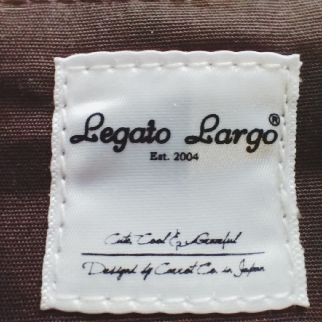 Legato Largo(レガートラルゴ)のlegato largo レガートラルゴ ミニショルダーバッグ ブラウン レディースのバッグ(ショルダーバッグ)の商品写真