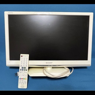シャープ(SHARP)のSHARP LED AQUOS K K20 LC-22K20-W テレビ TV(テレビ)