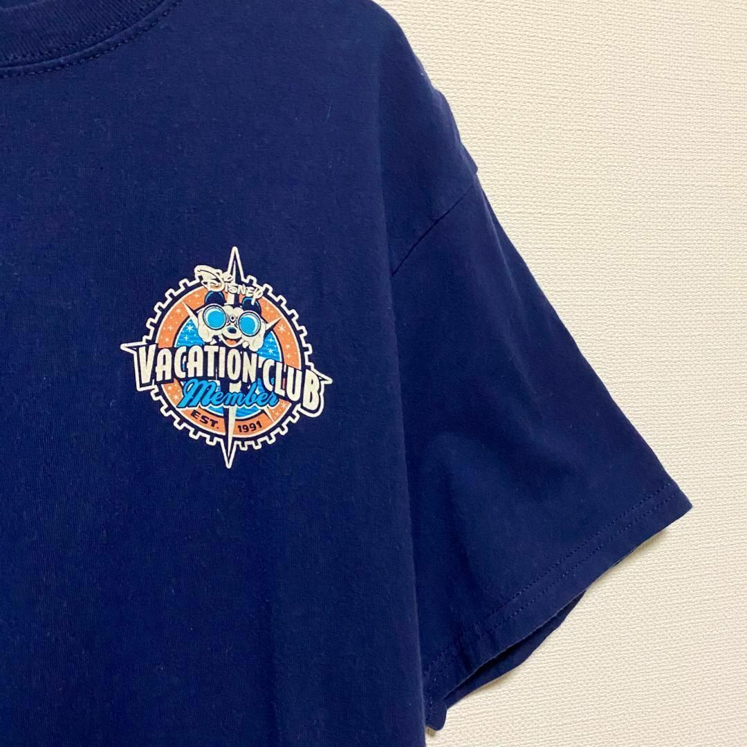 Disney(ディズニー)のアメリカ古着　ディズニー　Disney　バケーション・クラブ　Tシャツ　E109 メンズのトップス(Tシャツ/カットソー(半袖/袖なし))の商品写真