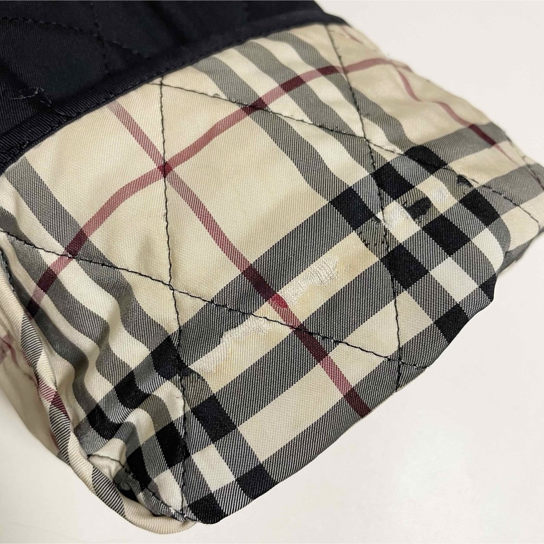 BURBERRY(バーバリー)のBURBERRY バーバリー キルティング ジャケット ノバチェック 15号 レディースのジャケット/アウター(ブルゾン)の商品写真