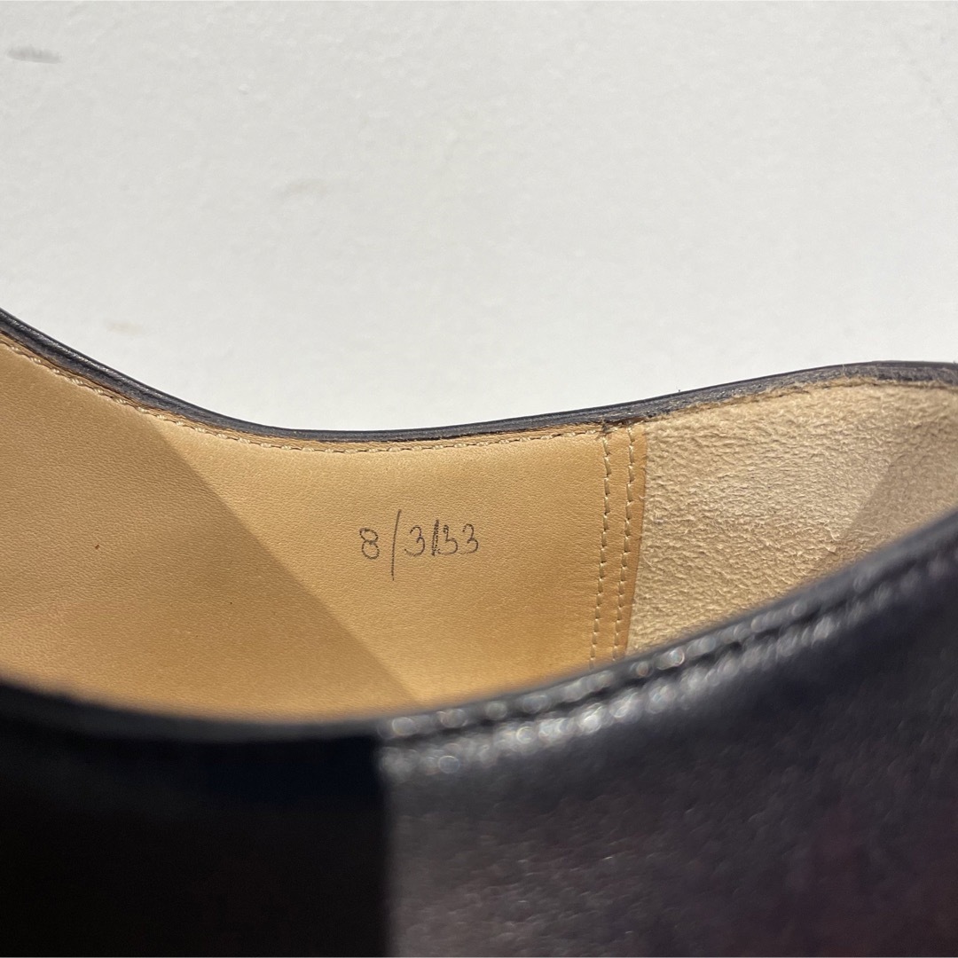 Berluti(ベルルッティ)のベルルッティ グッドイヤー プレーントゥ 黒 赤茶 8 Berluti メンズの靴/シューズ(ドレス/ビジネス)の商品写真