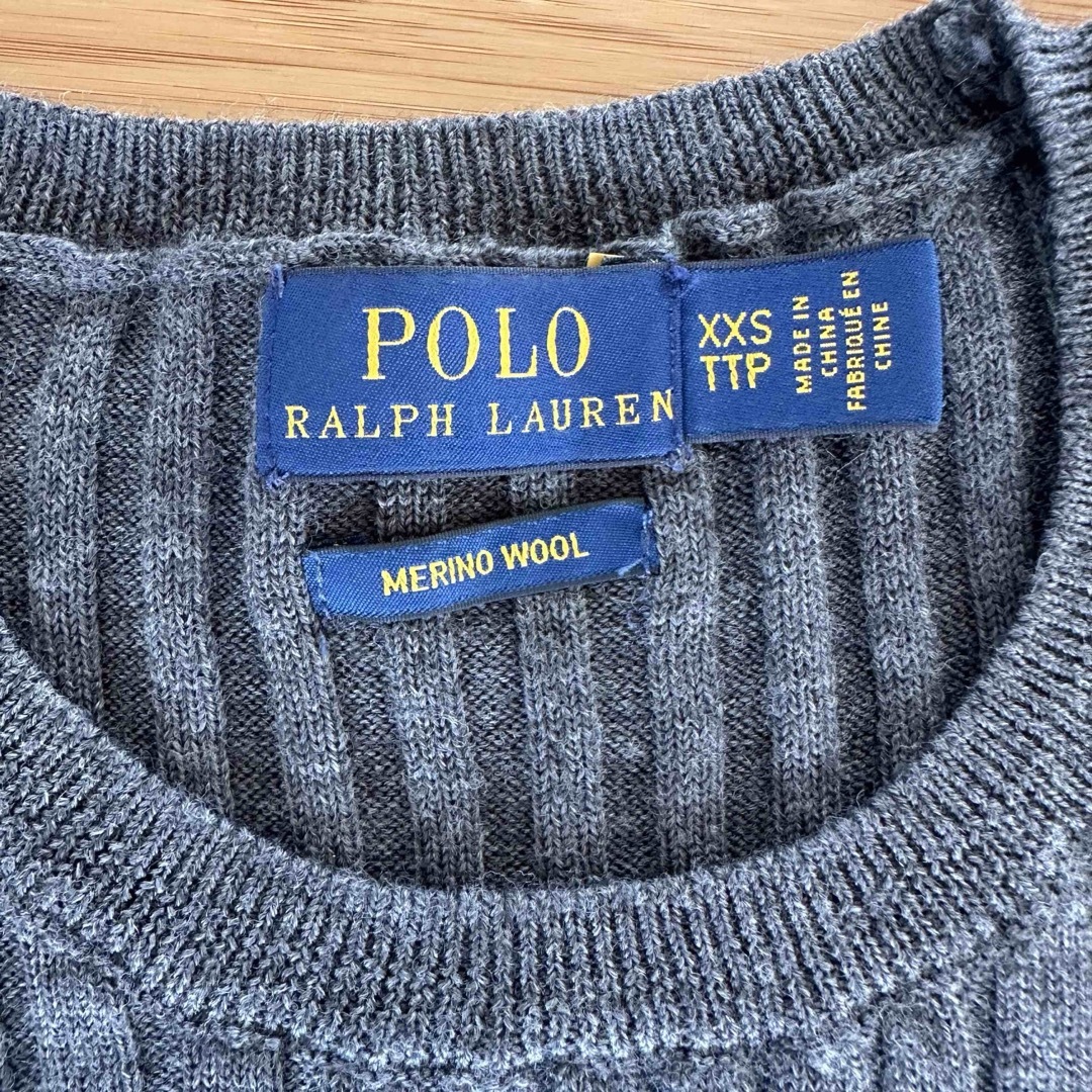 Ralph Lauren(ラルフローレン)のラルフローレン 半袖ニットトップス レディースのトップス(ニット/セーター)の商品写真