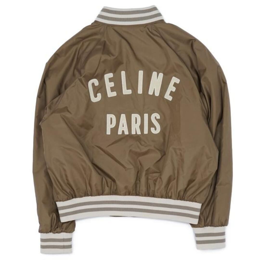 celine(セリーヌ)のCELINE セリーヌ CELINE PARIS テディジャケット 軽量ナイロン 2W985905V.04CA 40 レディースのジャケット/アウター(ブルゾン)の商品写真