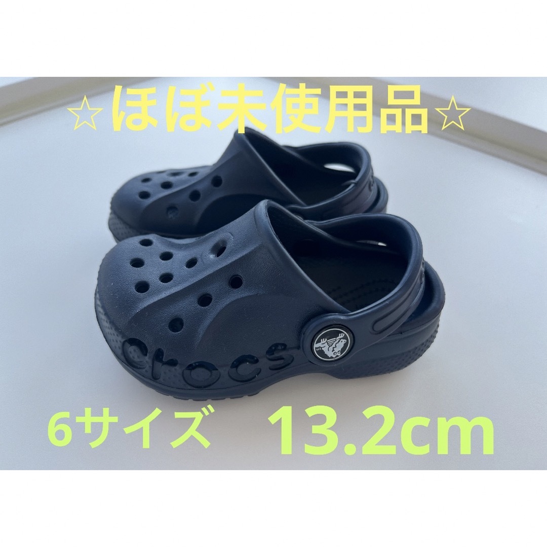 crocs(クロックス)の【ほぼ未使用】クロックス　クラシック　クロッグ　トドラー　13cm キッズ/ベビー/マタニティのベビー靴/シューズ(~14cm)(サンダル)の商品写真