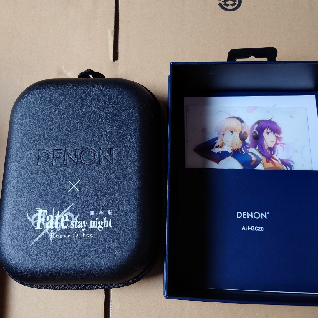 DENON(デノン)のDENON　ヘッドフォン　fateコラボモデル スマホ/家電/カメラのオーディオ機器(ヘッドフォン/イヤフォン)の商品写真