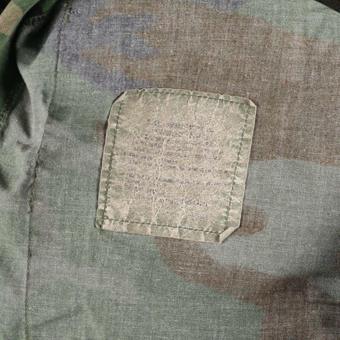 古着 米軍 U.S.ARMY 迷彩柄 ウッドランドカモ B.D.U ミリタリージャケット メンズL ヴィンテージ /eaa421686 メンズのジャケット/アウター(ミリタリージャケット)の商品写真