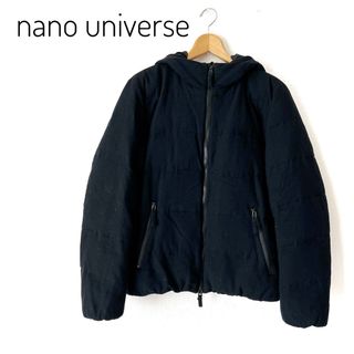 nano・universe - 【大人気】nano universe ダウンジャケット　44サイズ　M ブラック