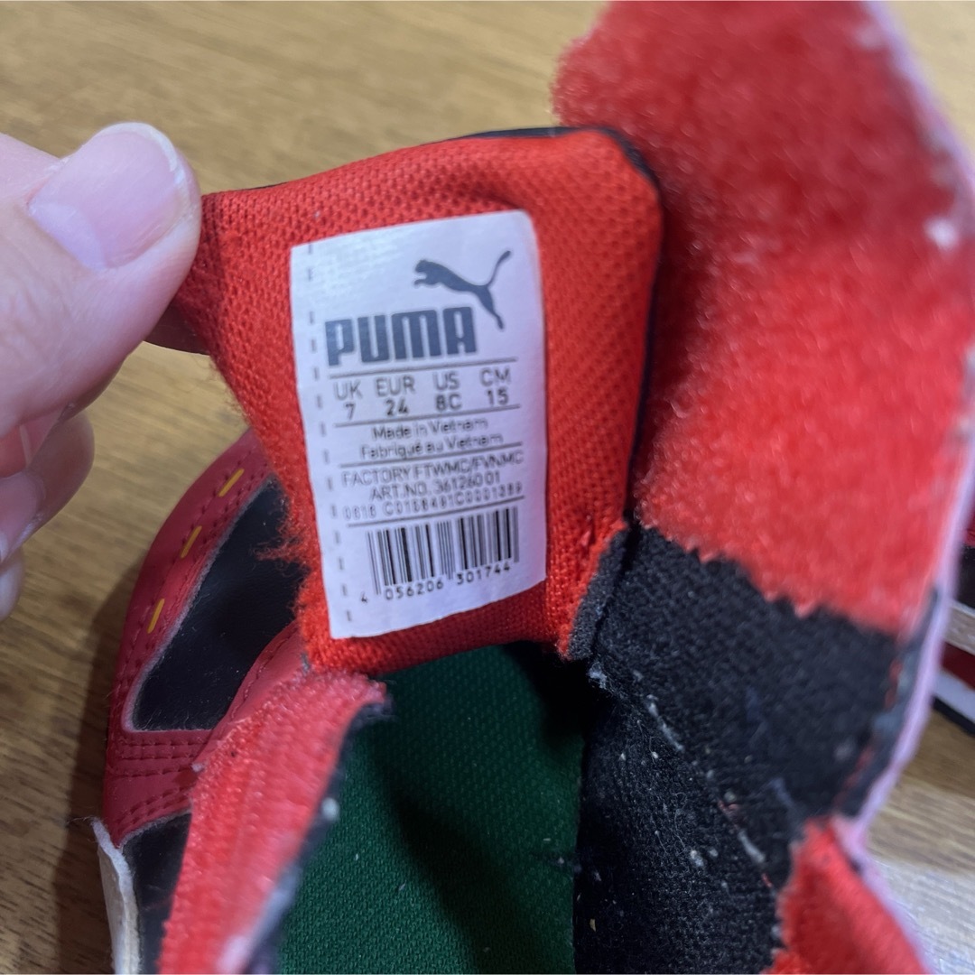 PUMA(プーマ)のPUMA セサミストリート　エルモ　キッズスニーカー　15cm♡ キッズ/ベビー/マタニティのキッズ靴/シューズ(15cm~)(スニーカー)の商品写真