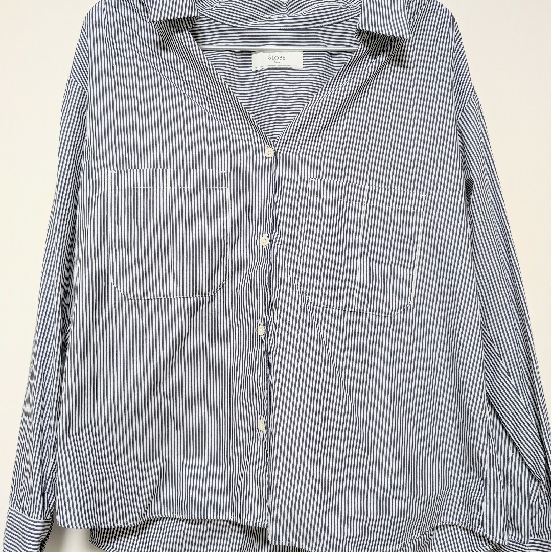SLOBE IENA(スローブイエナ)のスローブイエナ　オープンカラーシャツ　フリーサイズ レディースのトップス(シャツ/ブラウス(長袖/七分))の商品写真
