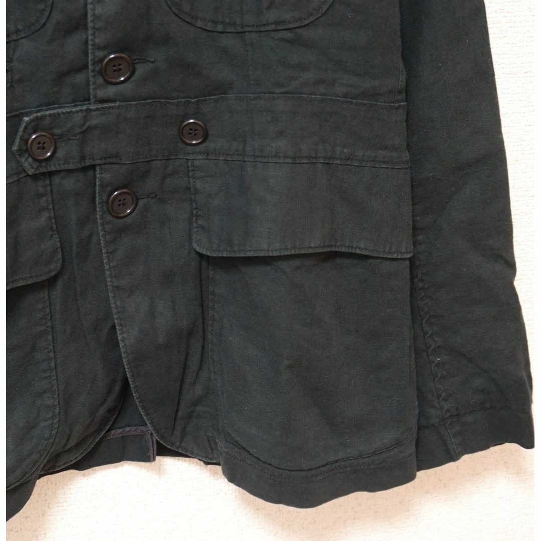 Engineered Garments(エンジニアードガーメンツ)のエンジニアードガーメンツ ノーフォークジャケットXS リネン混 メンズのジャケット/アウター(テーラードジャケット)の商品写真