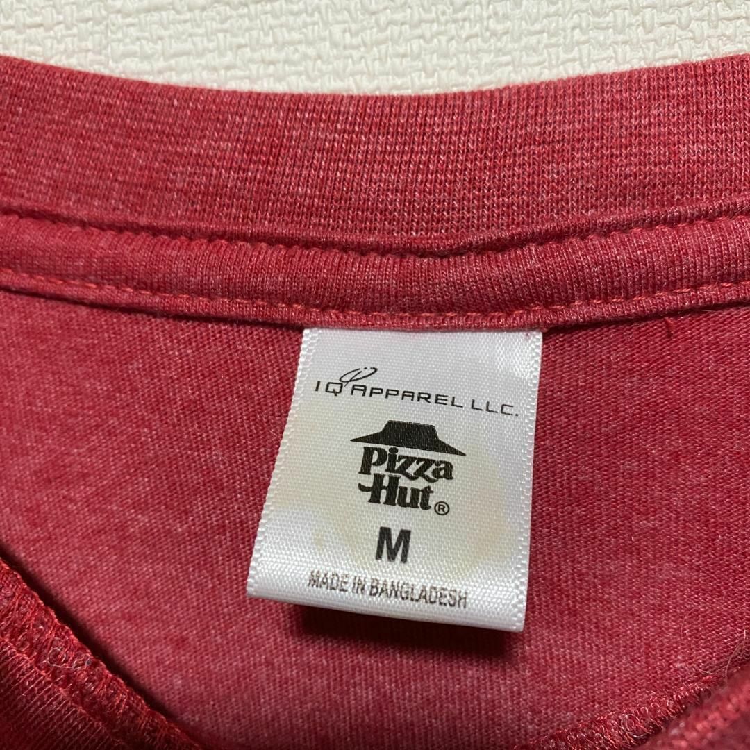 VINTAGE(ヴィンテージ)のアメリカ古着　公式　ピザハット　半袖Tシャツ　企業物　ユニセックス　J13 メンズのトップス(Tシャツ/カットソー(半袖/袖なし))の商品写真