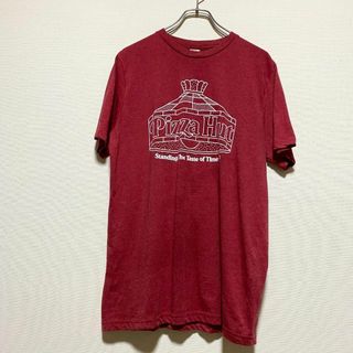 ヴィンテージ(VINTAGE)のアメリカ古着　公式　ピザハット　半袖Tシャツ　企業物　ユニセックス　J13(Tシャツ/カットソー(半袖/袖なし))